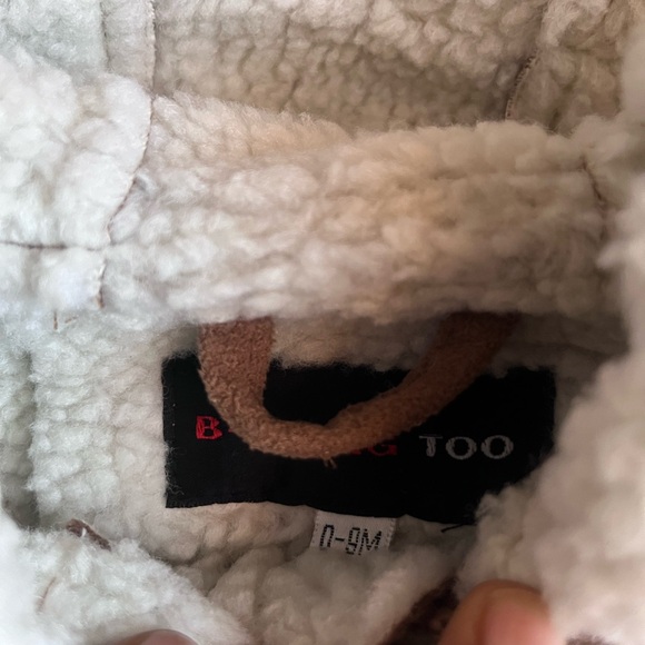 Brown winter one piece winter jacket for Baby’s. - Picture 2 of 4